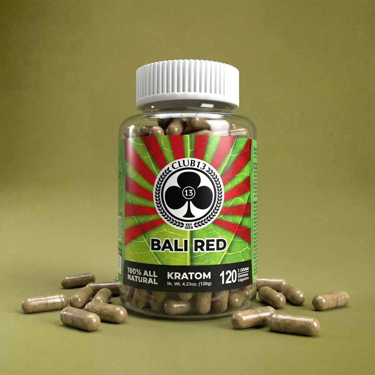 Bali Red Kratom Capsules