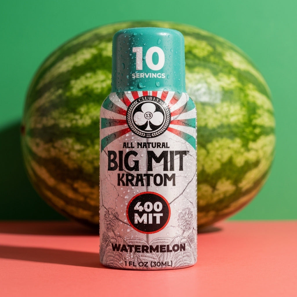 BIG MIT Watermelon 400 MIT 1 fl oz kratom shot