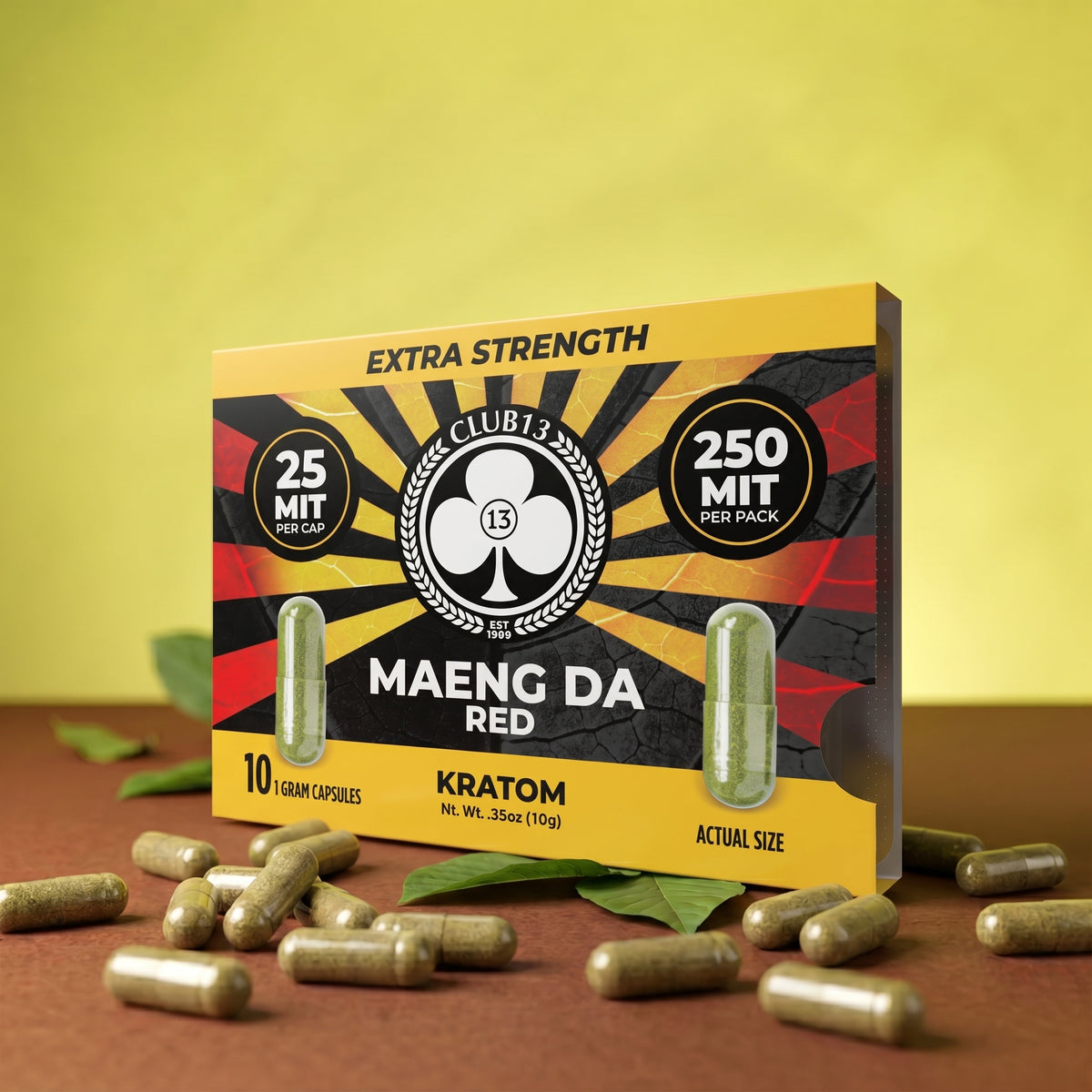 Extra Strength Maeng Da Kratom Capsules