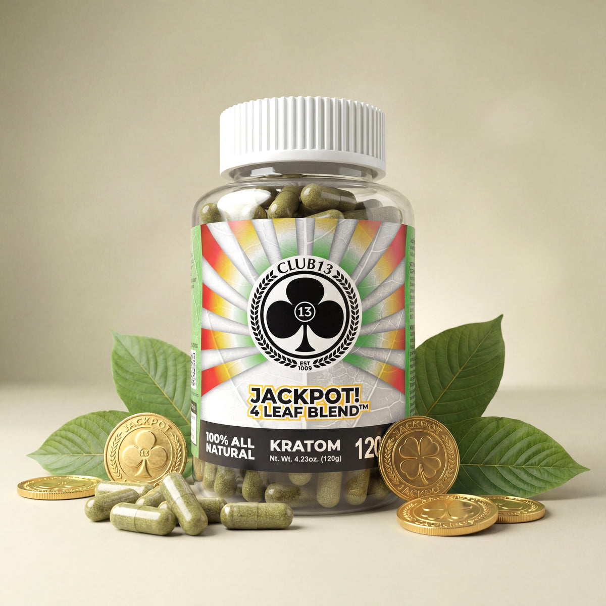 Jackpot Blend Kratom Capsules