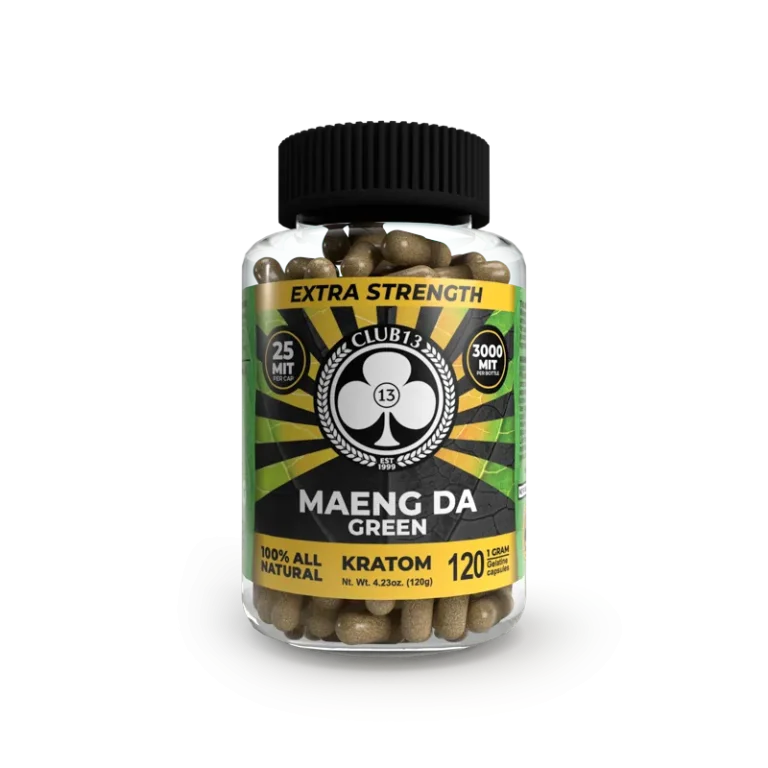Extra Strength Maeng Da Green Capsules