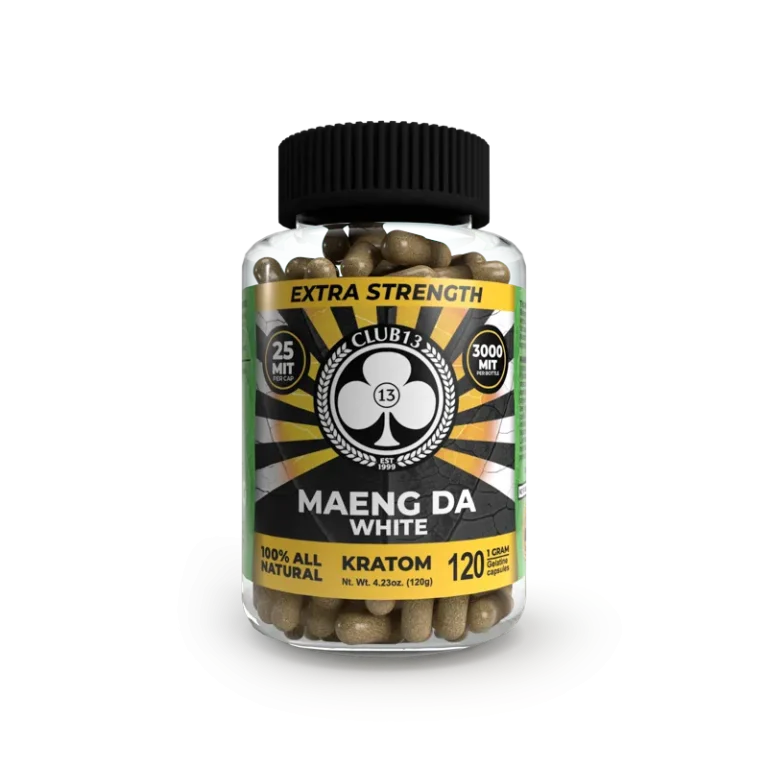 Extra Strength Maeng Da White Capsules
