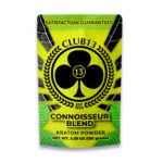 A bag of Club13 Connoisseur Blend Kratom Powder 150 Grams