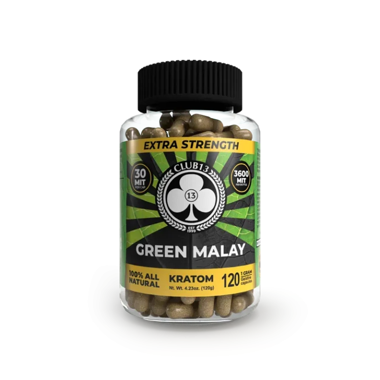 Extra Strength Green Malay Capsules