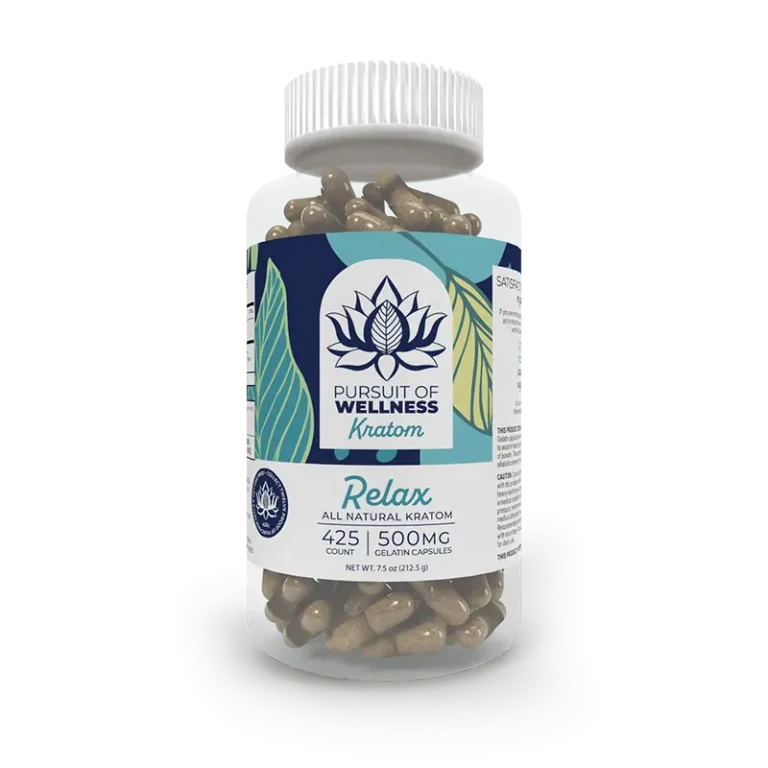 pursuit of wellness relax kratom