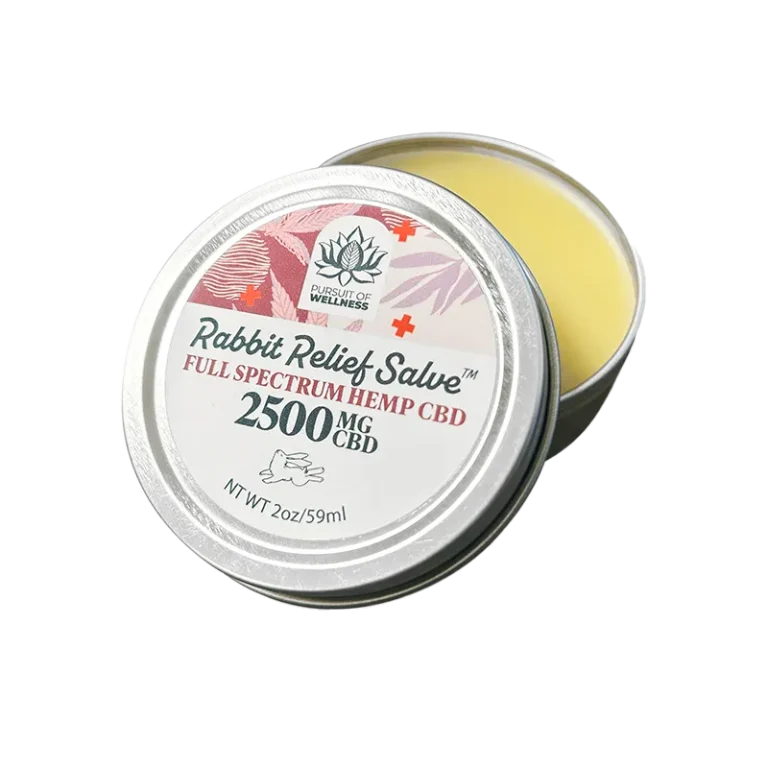 Rabbit relief salve full spectrum hemp cbd