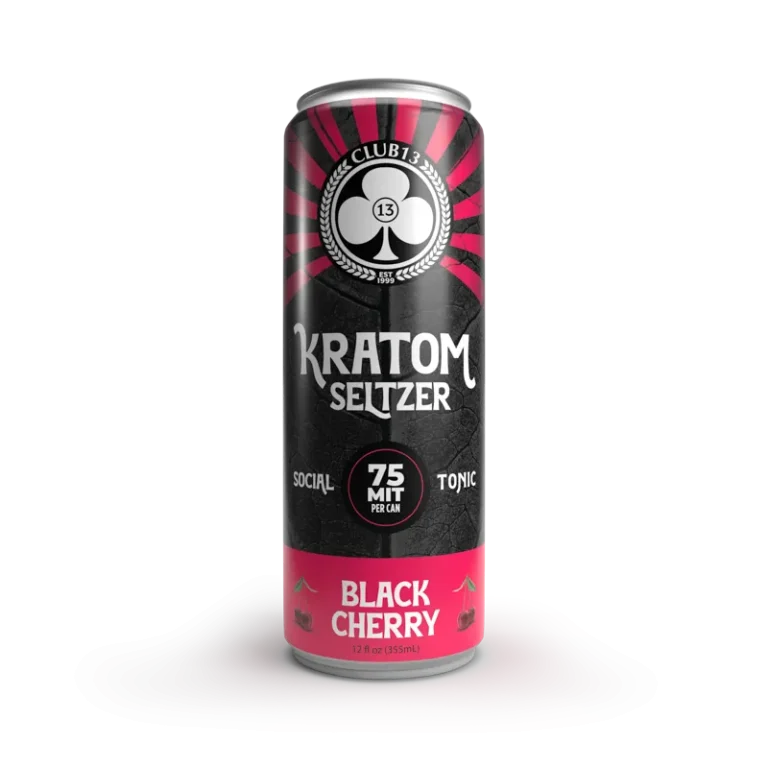 Black Cherry Kratom Seltzer
