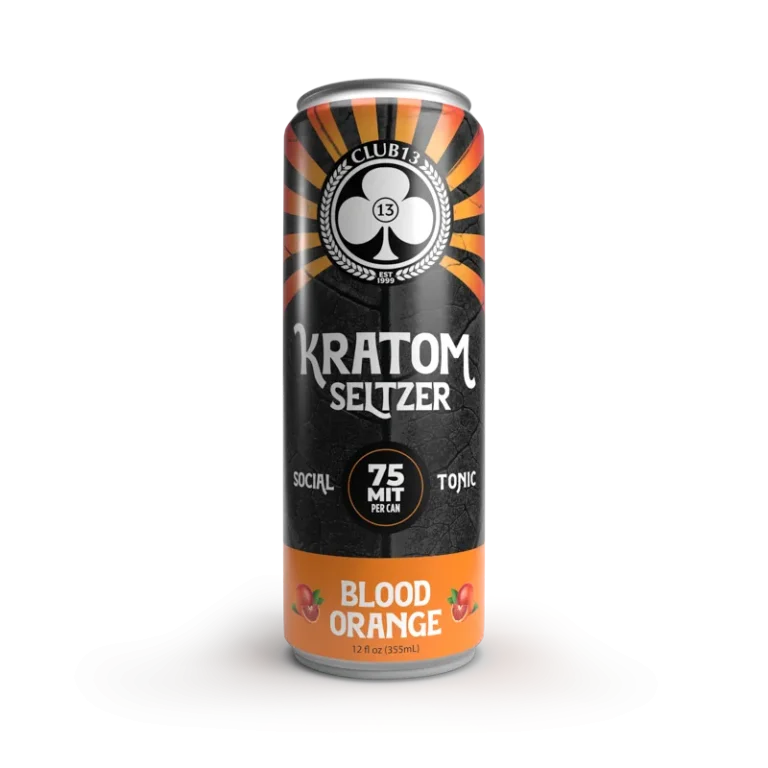 Blood Orange Kratom Seltzer
