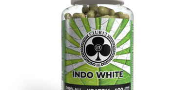 white indo kratom capsules