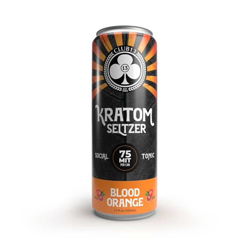 Blood Orange Kratom Seltzer